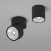 Nowoczesna lampa zewnętrzna sufitowa LED metalowa grafitowa regulowana tuba Spin MAYTONI O310CL-L12GF3K